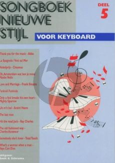 Smit Schrama Songboek Nieuwe Stijl Vol. 5 Keyboard