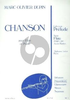 Dupin Chanson pour Flute et Piano