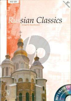 Russian Classics Alto Sax.[Bar.Sax./Horn in Eb]with Piano (Bk-Cd) (Romanov)