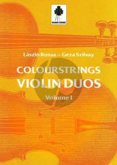 Szlivay Rossa Colourstrings Vol.1 Violin Duos Elementary Duets Open Strings