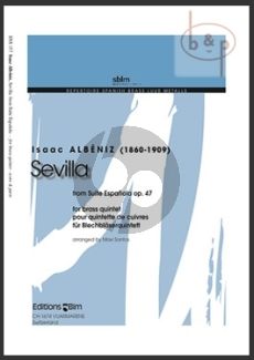 Sevilla (from Suite Espanola Op.47) (2 Trp.[Bb/C]-Horn[F]-Trombone-Tuba) (Score/Parts)