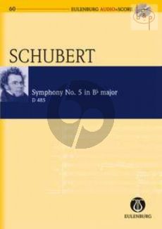 Symphony No.5 D.485 B-flat major (Study Score with Audio CD)