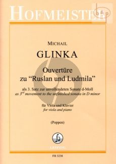 Ouverture zu Ruslan und Ludmilla als 3.Satz zu unvollendeten Sonate d-moll