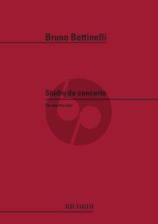 Bettinelli Studio da Concerto per Fagotto