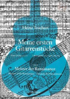 Meine Erste Gitarrenstucke Vol.3 Meister der Renaissance