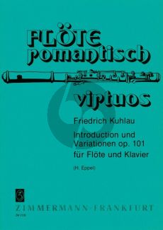 Introduktion & Variationen Op.101 Flute-Piano