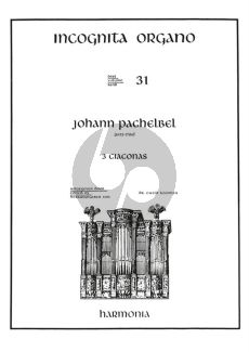 Pachelbel 3 Ciaconas Organ