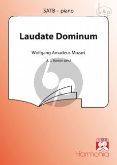 Laudate Dominum F-dur (SATB-Piano) (arr. A.L. Bontan)