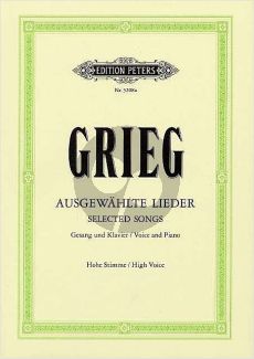 Grieg 60 Ausgewahlte Lieder Hoch