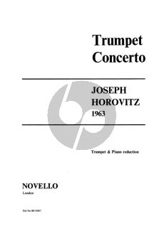 Horovitz Concerto Trumpet and Piano (1963)