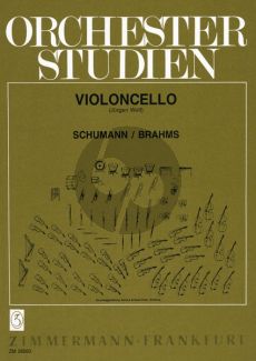 Orchesterstudien Violoncello (Schumann-Brahms)