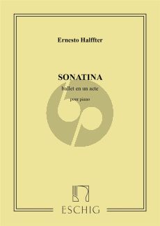 Halffter Sonatina Ballet en un Acte Piano Solo