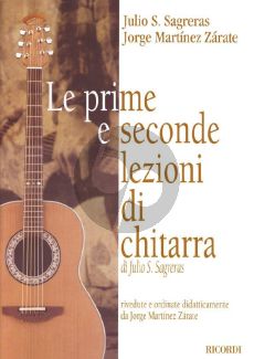 Sagreras Prime e Seconde Lezioni di Chitarra (Jorge Martinez Zarate)