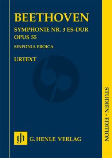 Beethoven Symphony No.3 E-flat major Op.55 (Eroica) Study Score