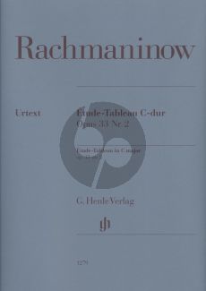 Rachmaninoff Etude-Tableau C-major Op.33 No.2 Piano