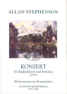 Stephenson Konzert (2000) English Horn-Orchester Klavierauszug