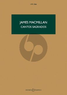 MacMillan Cantos Sagrados SATB and Orchestra (Study Score)