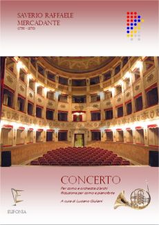 Mercadante Concerto Horn and String Orchestra (piano reduction) (edited by Luciano Giuliani)