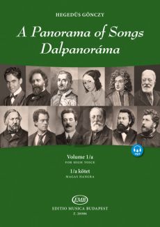 A Panorama of Songs 1A High Voice (Easy songs from four centuries in six languages) (Book with Audio online)