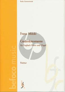 Mockl Gedenkmomente English Horn und Orgel