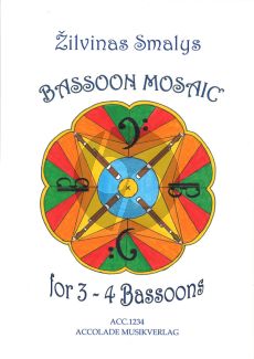 Smalys Bassoon Mosaic fur 3-4 Fagotte (Part./Stimmen)