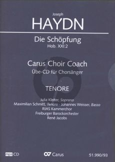 Haydn Die Schopfung Hob.XXI:2 Soli-Chor-Orch. Tenor Chorstimme MP3-CD (deutsch) (Carus Choir Coach)