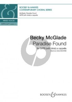 McGlade Paradise Found SATB (with div.)