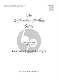 Blow God is our hope and strength SSAATTBB and Organ (edited by Geoffrey Webber)