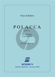 Schubert Polacca Op.61 no.1 Piano 4 Hands (G. Rosati)