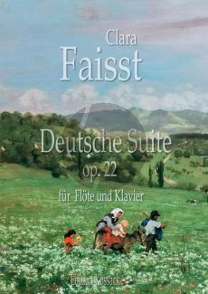 Faisst Deutsche Suite Op. 22 Flöte und Klavier