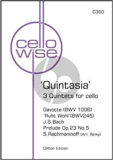 Quintasia - 3 Quintets for 5 Violoncellos Study Score (edited and arranged by J. Remy))