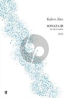 Aho Sonata No. 3 for Accordion