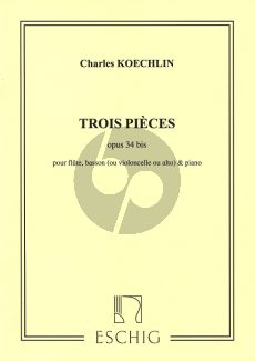 Koechlin 3 Pieces Op.34bis