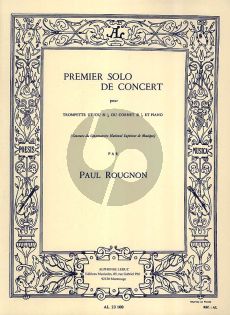 Rougnon Premier Solo de Concours Trompette et Piano