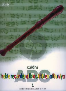 Czidra Treble Recorder ABC