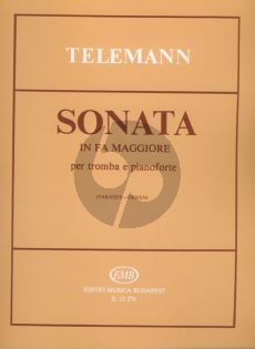 Telemann Sonata F-major Trumpet-Piano (transcr. by Frigyes Varasdy and György Orbán)