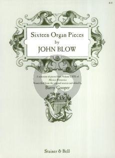 Blow 16 Pieces for Organ (Edited by Barry Cooper)