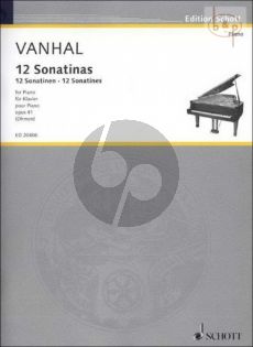 12 Easy and Progressive Sonatinas Op.41