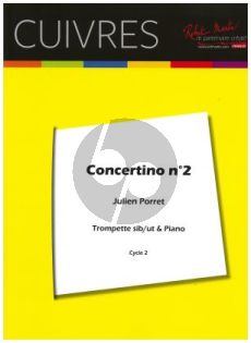 Porret Concertino No. 2 Trompette et Piano