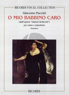 Puccini O Mio Babbino Caro from Gianni Schicchi for Soprano Voice and Piano