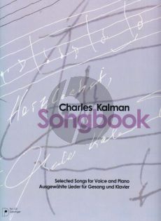 Kalman Songbook Gesang und Klavier (Ausgewählte Lieder)