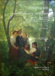 Sor Introduzione e Variazioni su l’aria “O cara armonia” dall’opera “Il Flauto Magico” di W. A. Mozart Op. 9 Guitar (Angelo Boschian)