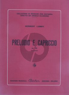 Lumby Preludio and Capriccio Op.56 for Guitar Solo