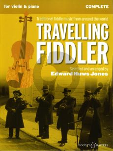 Huws Jones Traveling Fiddler for Violin-Piano with opt. easy Violin and Guitar