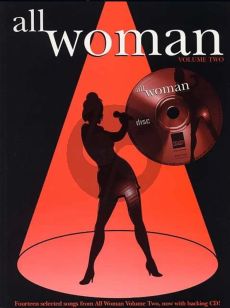 Album All Woman Vol.2 Piano-Vocal-Guitar Book with Cd