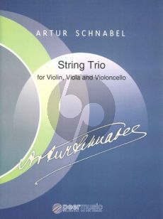 Schnabel Trio Violin-Viola und Violoncello (1925) (Score/Parts)