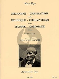 Moyse Mecanisme-Chromatisme pour Flute (German/English/French)