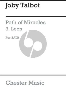 Talbot Path of Miracles - Leon SATB and Percussion