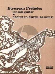 Smith Brindle Etruscan Preludes for Guitar