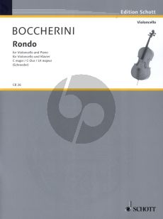 Boccherini Rondo in C-Major after the String Quartet G 310 arranged for Cello and Piano (Transcibed by Carl Schroeder)